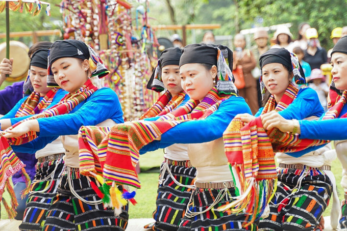 Tái hiện Lễ Chá Mùn của người Thái đen (Thanh Hóa) ảnh 15