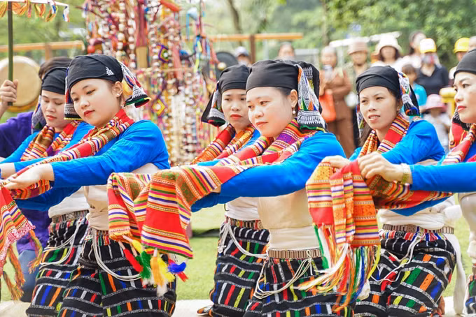 Tái hiện Lễ Chá Mùn của người Thái đen (Thanh Hóa) ảnh 15