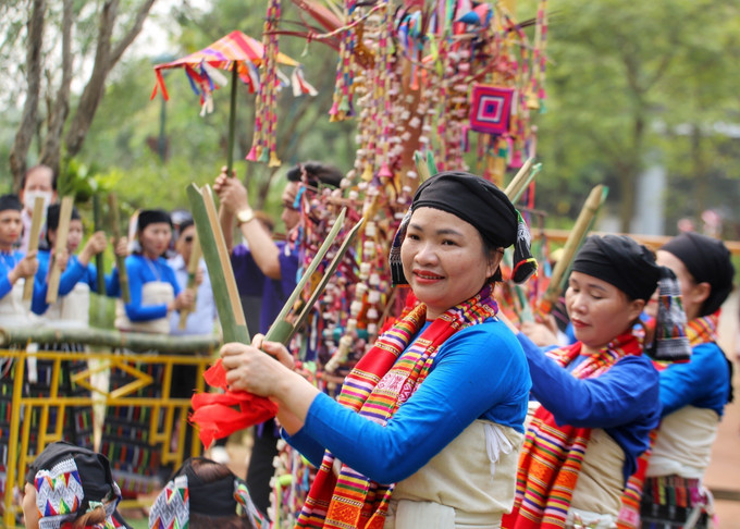 Tái hiện Lễ Chá Mùn của người Thái đen (Thanh Hóa) ảnh 19