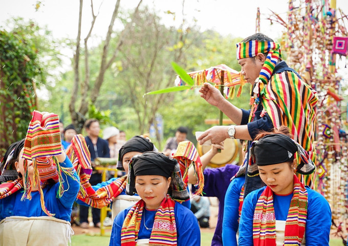 Tái hiện Lễ Chá Mùn của người Thái đen (Thanh Hóa) ảnh 9