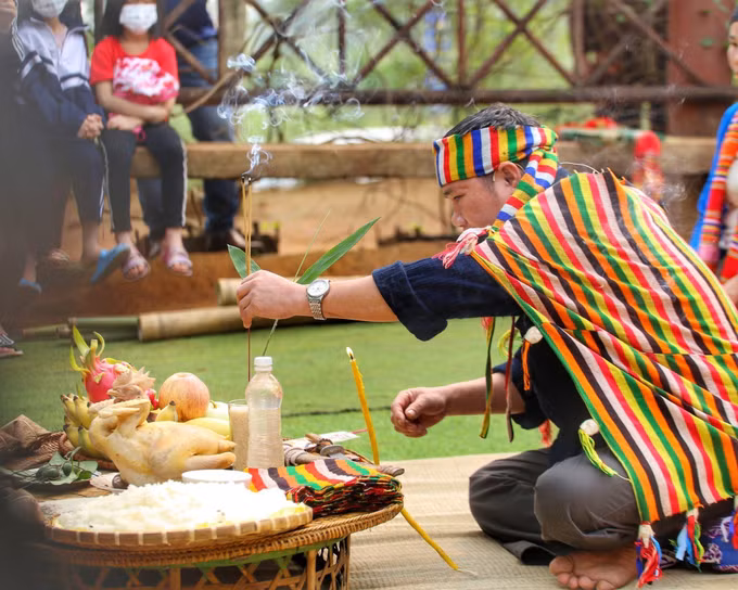 Tái hiện Lễ Chá Mùn của người Thái đen (Thanh Hóa) ảnh 6