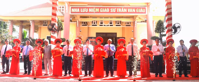 Long An: Khánh thành 2 công trình gắn với sự nghiệp đấu tranh giành độc lập dân tộc ảnh 4