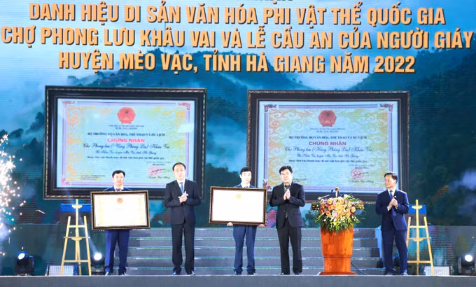 Di sản văn hóa Quốc gia Chợ Phong Lưu Khâu Vai ảnh 3