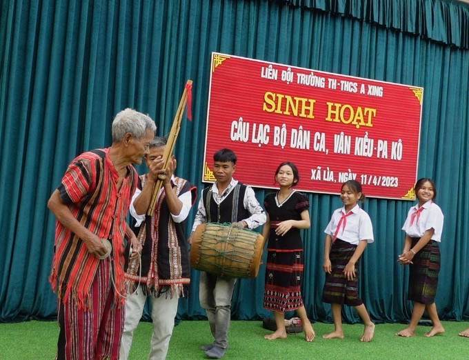 Quảng Trị đưa văn hoá dân gian đồng bào dân tộc thiểu số Pakô-Vân Kiều vào giáo dục học đường ảnh 5