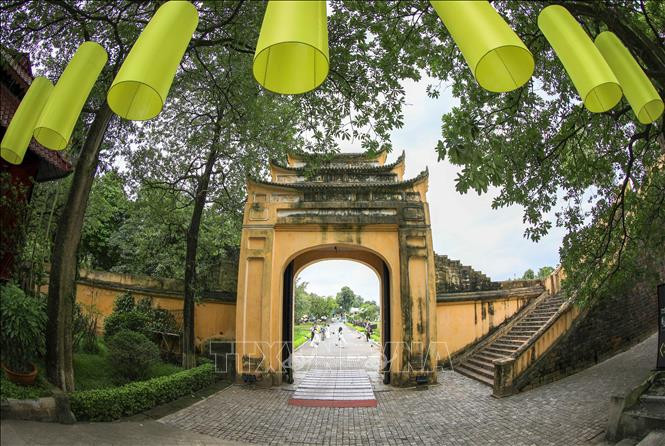 Khu di tích Hoàng Thành Thăng Long. Ảnh: TTXVN 1010 năm Thăng Long - Hà Nội: Di sản văn hóa thế giới Hoàng thành Thăng Long ảnh 16