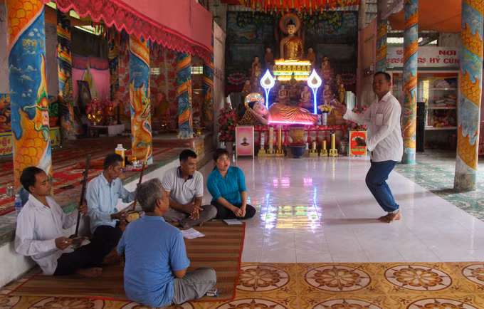 Nghệ thuật hát Aday - cầu nối bền chặt trong cộng đồng Khmer ảnh 1