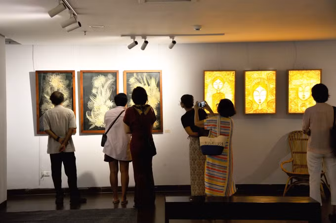 Độc đáo Triển lãm Nghệ thuật Trúc chỉ Việt Nam ảnh 3