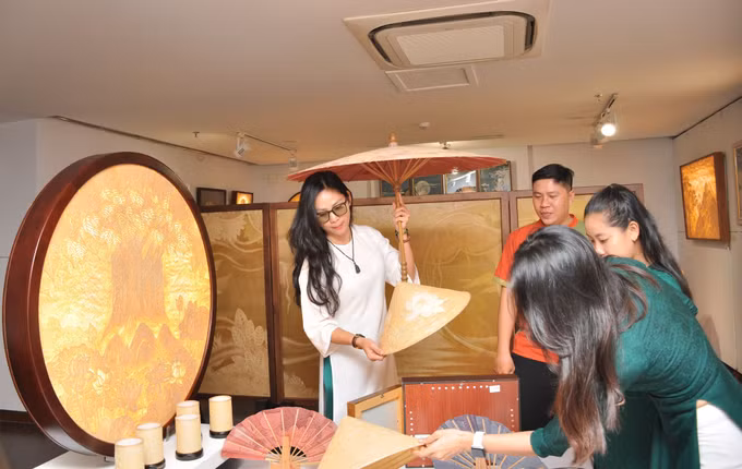 Độc đáo Triển lãm Nghệ thuật Trúc chỉ Việt Nam ảnh 1