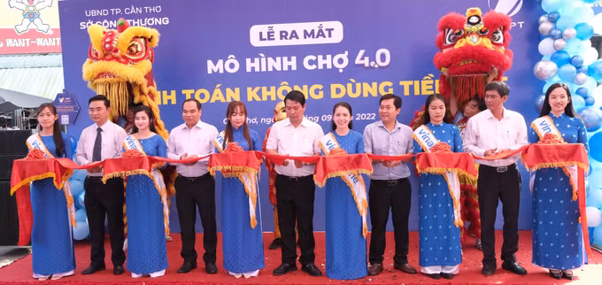 Cần Thơ có chợ đầu tiên thanh toán không dùng tiền mặt ảnh 3