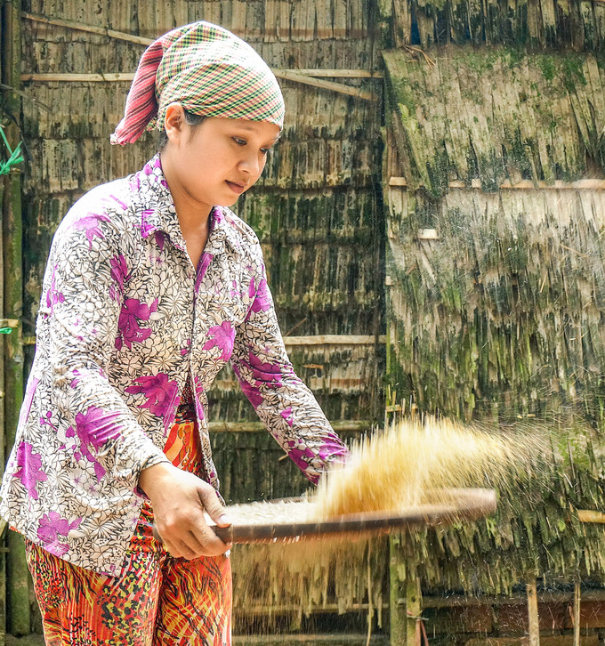 Quết cốm dẹp cúng trăng ảnh 1