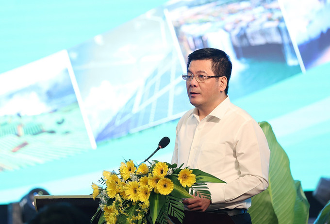 Bộ trưởng Bộ Công Thương Nguyễn Hồng Diên phát biểu tại Hội nghị tổng kết thực hiện Nghị quyết của Bộ Chính trị về phát triển vùng Tây Nguyên. Ảnh: Dương Giang-TTXVN Hội nghị phát triển vùng Tây Nguyên 2022: Đắk Nông kiến nghị tháo gỡ nhiều vấn đề vĩ mô ảnh 2