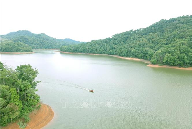 Mênh mang sóng nước Pá Khoang và vùng sinh cảnh rừng đặc dụng Mường Phăng. Ảnh: Xuân Tiến – TTXVN Khám phá vẻ đẹp hồ Pá Khoang và rừng đặc dụng Mường Phăng ở Điện Biên ảnh 11
