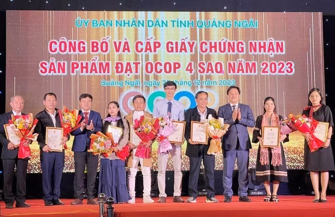 Quảng Ngãi trao giải cuộc thi "Mỗi sản phẩm OCOP là một câu chuyện kể" ảnh 1