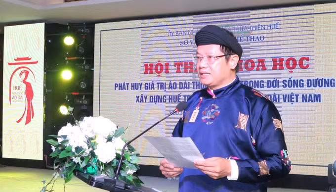 Phát huy giá trị Áo dài Nhà Nguyễn trong đời sống đương đại ảnh 2