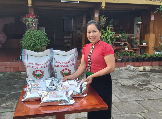 Gạo Séng Cù Mường Lò được nhiều người tiêu dùng trong cả nước ưa chuộng. Ảnh: Việt Dũng Gạo Séng Cù Mường Lò ảnh 1