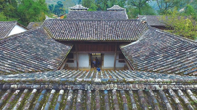 Dinh thự Nhà Vương - công trình kiến trúc độc đáo ở xã Sà Phìn, huyện Đồng Văn (Hà Giang). Ảnh: Hồng Kỳ Dinh thự Nhà Vương (Hà Giang) ảnh 1
