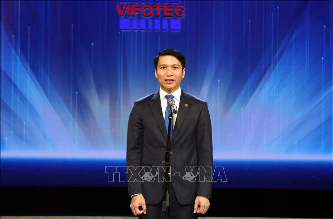 Ông Nguyễn Ngọc Lương, Bí thư Trung ương Đoàn, Chủ tịch Hội đồng Đội Trung ương phát động Cuộc thi Sáng tạo dành cho thanh thiếu niên, nhi đồng toàn quốc lần thứ 17 (2020 – 2021). Ảnh: Anh Tuấn – TTXVN 106 mô hình được trao giải sáng tạo thanh thiếu niên, nhi đồng toàn quốc lần thứ 16, năm 2020 ảnh 5