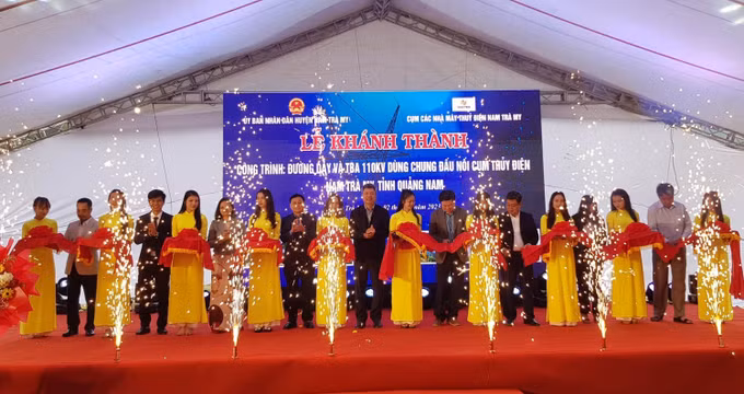 Thêm công trình đấu nối cụm thuỷ điện Nam Trà My vào hệ thống điện quốc gia ảnh 1