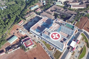 Lâm Đồng: Khánh thành bệnh viện có sân bay trực thăng riêng