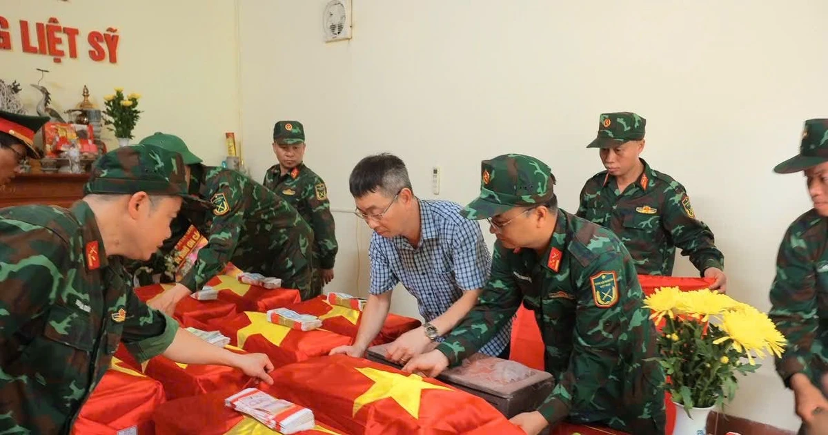 Hành trình đưa những người anh hùng, liệt sĩ trở về quê hương
