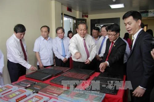 Cần giới thiệu giá trị Mộc bản Triều Nguyễn - di sản tư liệu thế giới đến bạn bè quốc tế