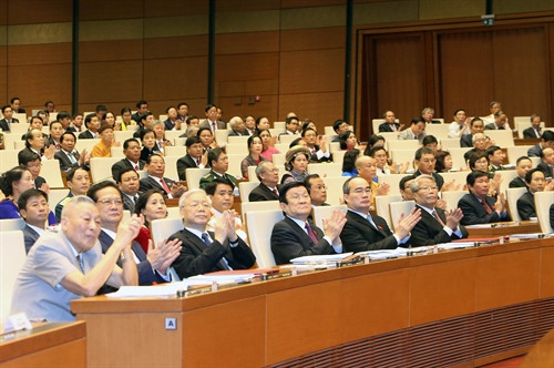 Khai mạc trọng thể Kỳ họp thứ 10, Quốc hội Khóa XIII