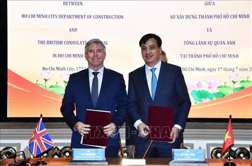 Thành phố Hồ Chí Minh và Anh quốc hợp tác trong xây dựng đô thị thông minh