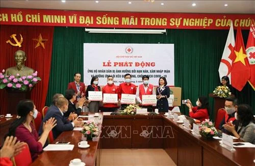Kêu gọi ủng hộ nhân dân bị ảnh hưởng bởi hạn hán, xâm nhập mặn và phòng, chống COVID-19