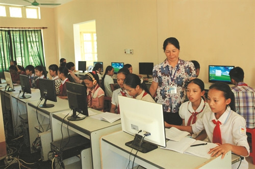 Ngân Sơn đẩy mạnh xã hội hóa giáo dục