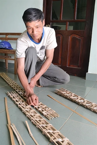 Nghề làm nong, né nuôi tằm ở Nam Ban