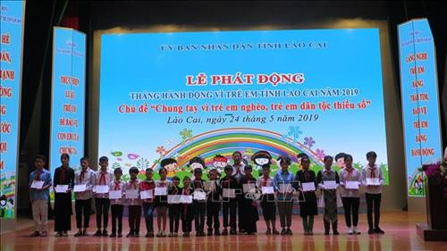 Chung tay vì trẻ em nghèo, trẻ em dân tộc thiểu số tại Lào Cai