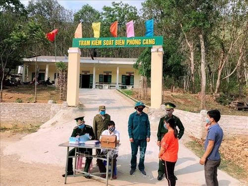 Dịch COVID-19: Kiểm soát chặt chẽ cửa khẩu, đường mòn, lối mở biên giới tại Thanh Hóa và Cao Bằng