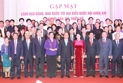 Lãnh đạo Đảng, Nhà nước gặp mặt đại biểu Quốc hội là người dân tộc thiểu số