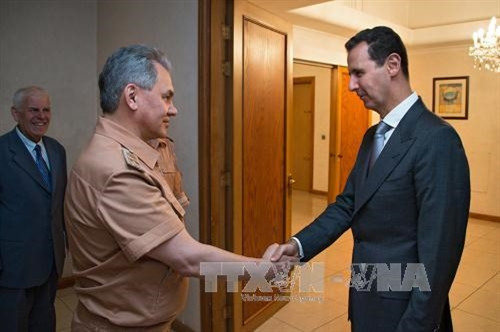 Bộ trưởng Quốc phòng Nga tới Syria bàn hợp tác quân sự