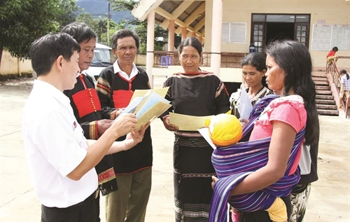 Xã Cư Pui làm tốt công tác phổ biến pháp luật