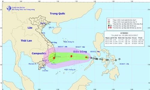 Thời tiết ngày 2/11: Cảnh báo lũ trên các sông từ Quảng Nam đến Khánh Hòa và Bắc Tây Nguyên