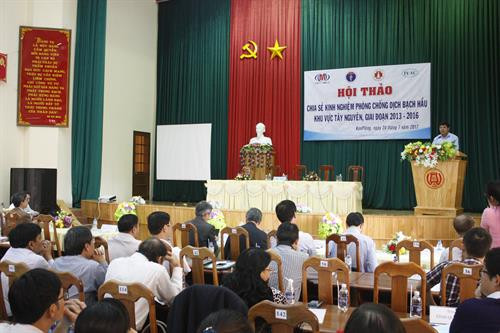 Chia sẻ kinh nghiệm phòng, chống dịch bệnh bạch hầu