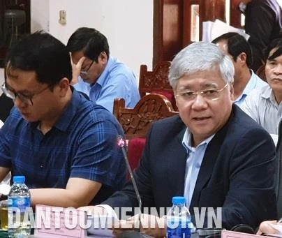 Hội nghị thực hiện Dự án “Xây dựng chính sách hỗ trợ thích ứng với biến đổi khí hậu cho đồng bào dân tộc thiểu số”