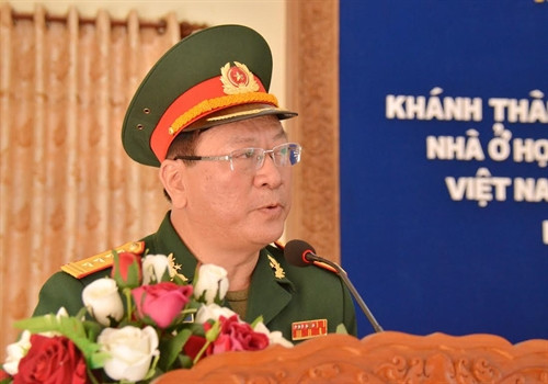 Hướng tới kỷ niệm 50 năm ngày thiết lập quan hệ ngoại giao Việt Nam - Campuchia: Khánh thành và khởi công công trình Việt Nam tài trợ cho trường Công binh Campuchia