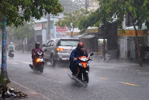 Mưa chuyển mùa “giải nhiệt” những ngày nắng nóng oi bức ở Thành phố Hồ Chí Minh
