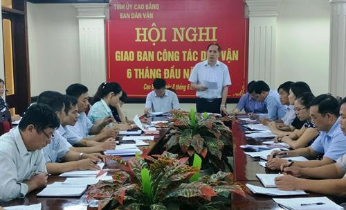 Dân vận khéo góp phần phát triển kinh tế - xã hội ở Cao Bằng