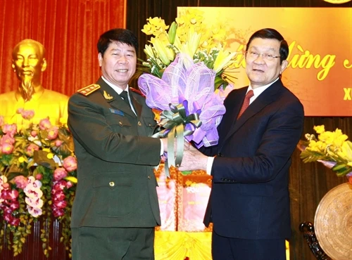 Chủ tịch nước ,chúc Tết, Đảng ủy Khối Doanh nghiệp Trung ương, Đảng ủy Ngoài nước, Tổng cục 5 (Bộ Công an)