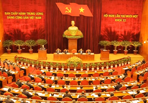 Khai mạc Hội nghị lần thứ mười một Ban Chấp hành Trung ương Đảng Cộng sản Việt Nam