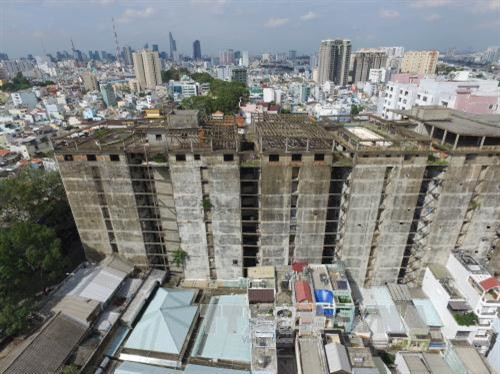 Chung cư xuống cấp trầm trọng ở TPHCM