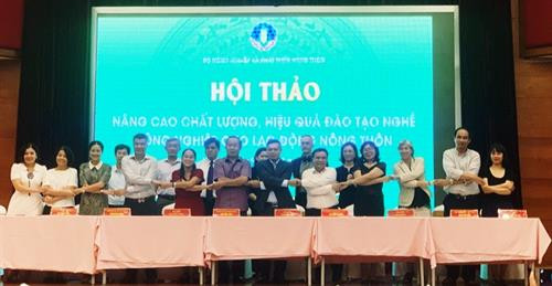 Hội thảo “Nâng cao chất lượng, hiệu quả đào tạo nghề nông nghiệp cho lao động nông thôn”