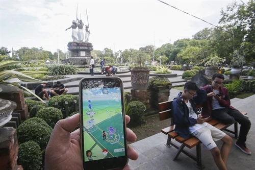 Indonesia cấm lực lượng an ninh chơi trò Pokemon Go 