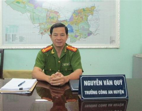 Tạm đình chỉ công tác Trưởng Công an huyện Bình Chánh