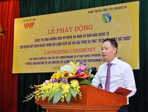 Phát động cuộc thi ảnh “Con người với thiên nhiên trong bối cảnh biến đổi khí hậu phục vụ phát triển bền vững đất nước"
