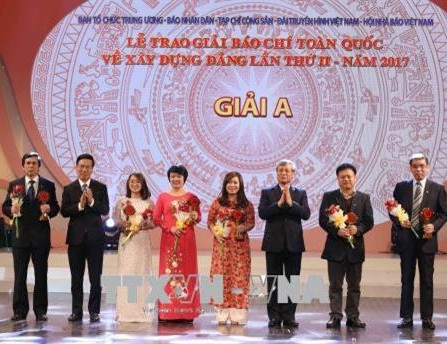 Trao giải Búa liềm vàng lần thứ hai - năm 2017