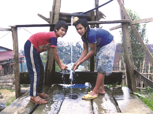 Tết máng nước của người Xê đăng